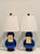 Traditional Ralph Lauren Home Cobalt Blue Double Gourd Porcelain Table Lamps – Pair For Sale - Image 3 of 9