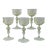 Mid 20th Century Venetian Salviati Attributed Green Gold Flecked Stemware - Set of 5 For Sale - Image 9 of 9