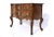 French Provincial Baker Furniture French Louis XV Serpentine Commodes, Tiger Oak, 1960s For Sale - Image 3 of 12