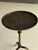 Vintage Mid Century Spanish Iron Drinks Table With Hammered Legs For Sale - Image 9 of 12