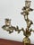 Metal Vintage Brass Louis XV Style Four Light Candelabra For Sale - Image 7 of 8