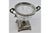 Cut Glass Compote with Silver Structure and Removable Lid For Sale - Image 5 of 8