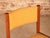 Vintage Danish Teak Dining Chairs with Yellow Fabric Upholstery, 1970s, Set of 4 For Sale - Image 4 of 12