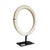 Marble Ring Sculpture on Stand, For Sale - Image 12 of 14