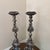 Antique Italian Style Silvered Bronze Candlesticks - a Pair For Sale - Image 4 of 10