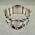 Metal Sterling Silver Napkin Ring – Scroll Banded For Sale - Image 7 of 10