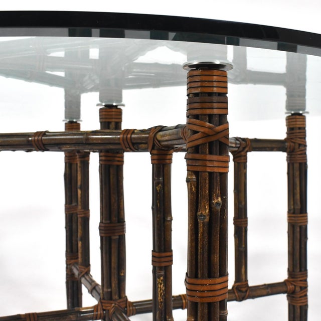 Wood John McGuire BA-13 Bamboo Dining Table For Sale - Image 7 of 9