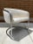 Fine chrome tube cantilever “club tub” lounge chair, design by Joan Burgesses / Anton Lorenz, manufactured by Thonet,...