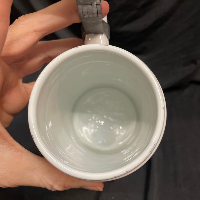 Vintage Naval Commemorative Beer Stein With Elaborate Pewter Lid. For Sale - Image 9 of 12