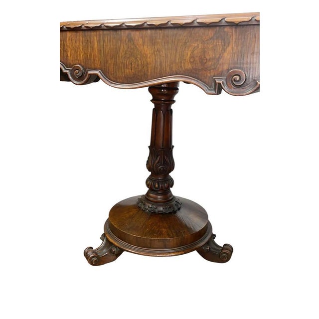 William IV Desk in Mahogany, 1840 For Sale - Image 3 of 12