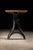 Wood Industrial Table on Antique Cast Iron Base For Sale - Image 7 of 15