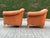 1990s Leather Chairs and Ottoman from Andrea Natuzzi, 1995, Set of 3 For Sale - Image 5 of 15