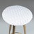 Set of Stools with White Upholstery, 1970s For Sale - Image 4 of 13