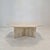 Italian Octagon Coffee Table in Travertine, 1980s For Sale - Image 12 of 15