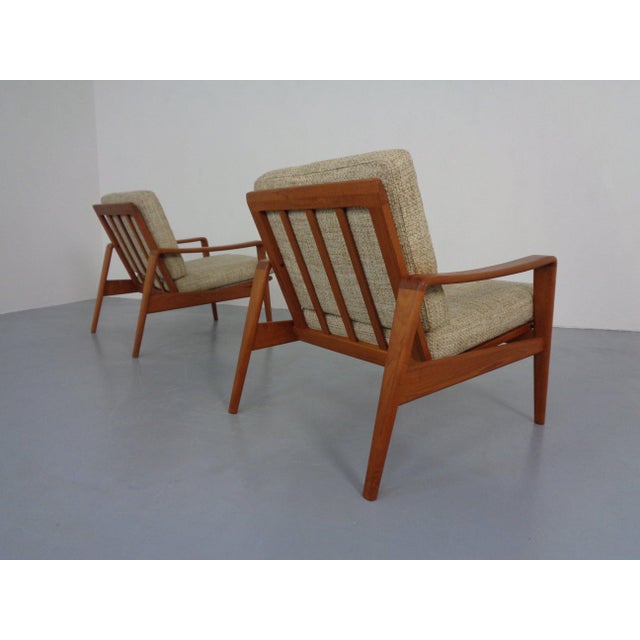 Danish Modern Living Room Set by Arne Wahl Iversen for Komfort, 1960s, Set of 3 For Sale - Image 12 of 18