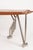 Brown Vintage Desk in Wood and Metal, Europe, 1980s For Sale - Image 8 of 14