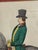 Wood Mid-Century Vintage Framed Equestrian Print For Sale - Image 7 of 8