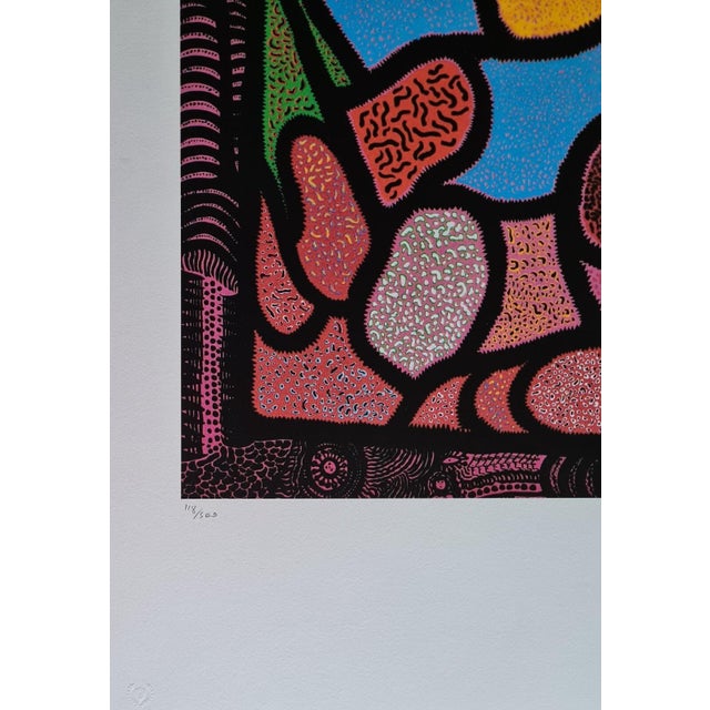 Yayoi Kusama "Homage.. " Limited Edition Lithograph (After). Limited Edition Lithograph of 500 - Numbers signed in Pencil....