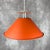 Mid-Century Modern Vintage Orange Hanging Lamps from Nordisk Solar, 1980s, Set of 2 For Sale - Image 3 of 11