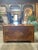 1950s Large Walnut Marquetry Inlay Chest For Sale - Image 10 of 12