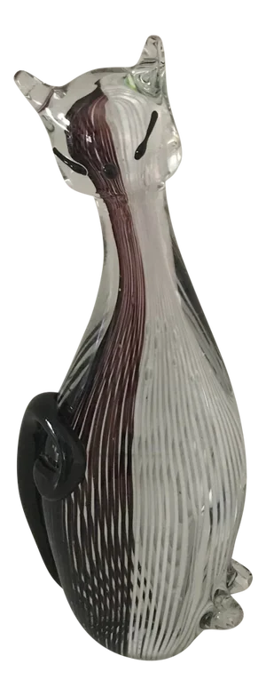 Dino Martens Mid Century Glass Cat