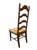 Vintage French Country Ladder Back Dining Chair For Sale - Image 4 of 12