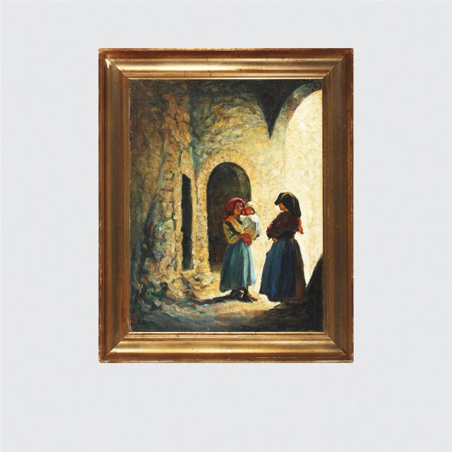 Emil Krause, Untitled, 1920s, Oil on Canvas For Sale - Image 9 of 9