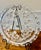Glass Mikasa Walther Carmen Crystal Cake Plate For Sale - Image 7 of 12