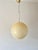 1990s Vintage Modulo S40 Amber Murano Ceiling Lamp by Toso - Massari for Leucos, 1990s For Sale - Image 5 of 16
