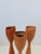 1960s Danish Modern Wood Candlesticks Set of 3 For Sale - Image 5 of 7
