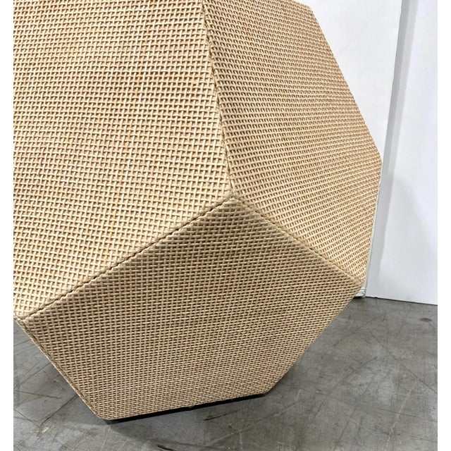 Contemporary Baker / McGuire Organic Modern Geometric Resort Boracay Side Table For Sale - Image 3 of 4