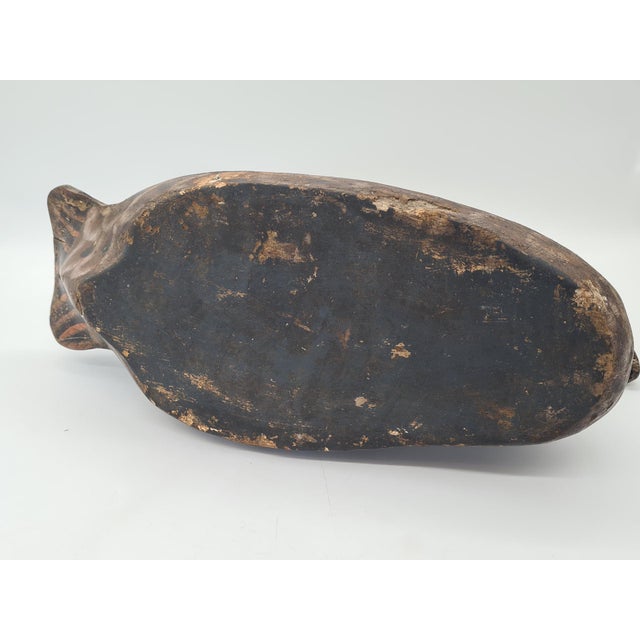 20th Century Wooden Duck Hunting Decoy, 1890s For Sale - Image 9 of 10