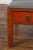 19th Century Antique Red & Black Coffee Table with Two Drawers For Sale - Image 10 of 12
