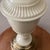 Vintage Rare Ethan Allen Art Deco Brass and Enamel Urn Table Lamp Footed Base For Sale - Image 9 of 12