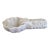 19th-Century Italian Carved Marble Shell Church Font For Sale