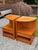 Mid-Century Modern 1980s Pair of Mid Century Modern Danish Teak Night Stand For Sale - Image 3 of 9