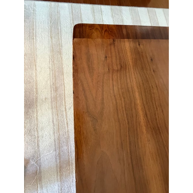 Stanley Mid-Century Modern Style Wood Coffee Table With Drawer and Magazine Shelf For Sale - Image 9 of 10