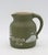Folk Art 1960 North Carolina Cameo Decorated Small Pottery Pitcher by Walter Stephen For Sale - Image 3 of 11