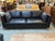 Design Plus Gallery presents a Black Leather Stockholm Sofa by Niels Gammelgaard for IKEA. This sofa has a stylish design,...