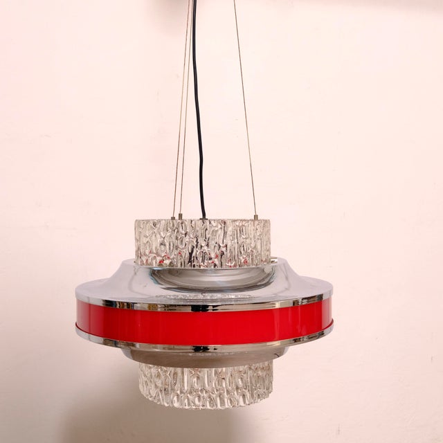 Mid-Century Pendant Lamp, 1970s For Sale - Image 9 of 15