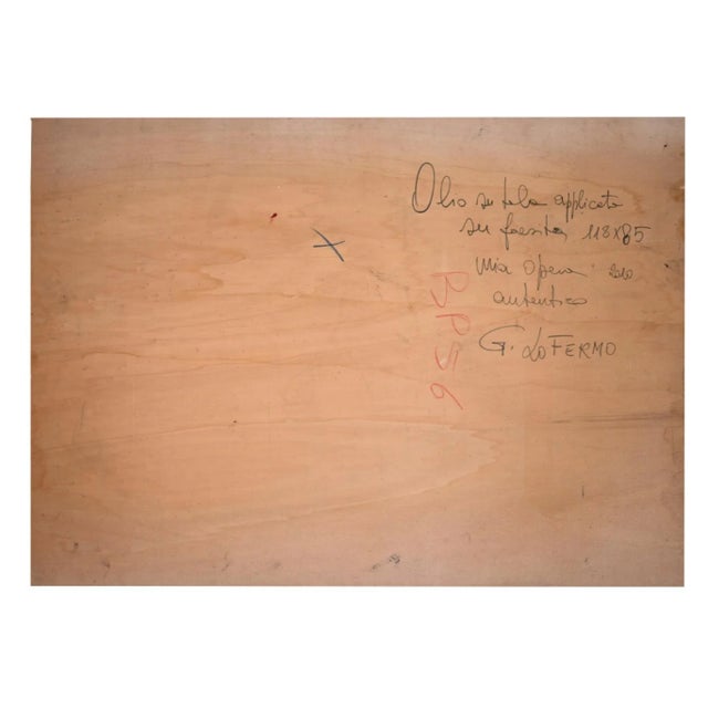 Giorgio Lo Fermo - Informal III - Oil Paint On Canvas - 2020 For Sale - Image 3 of 4