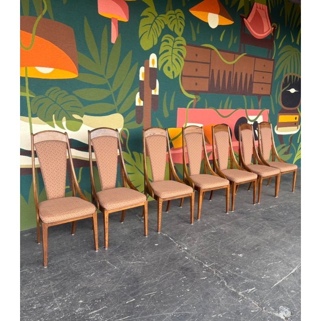 Wood Mid Century Brutalist Tabago Dining Set For Sale - Image 7 of 13