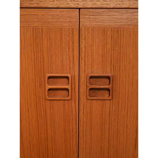 Wood Vintage Scandinavian Teak Commode, 1960s For Sale - Image 7 of 9