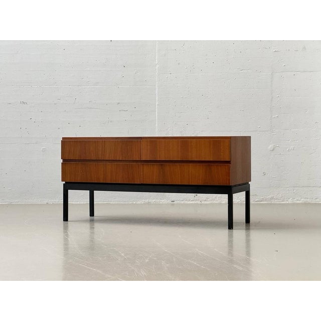Mid-Century Modern Teak Sideboard with Drawer Front, 1970s For Sale - Image 16 of 16