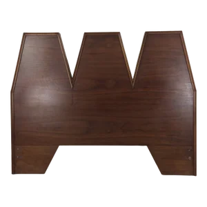 Mid Century Modern Full Sized Headboard by Albert Parvin for American of Martinsville