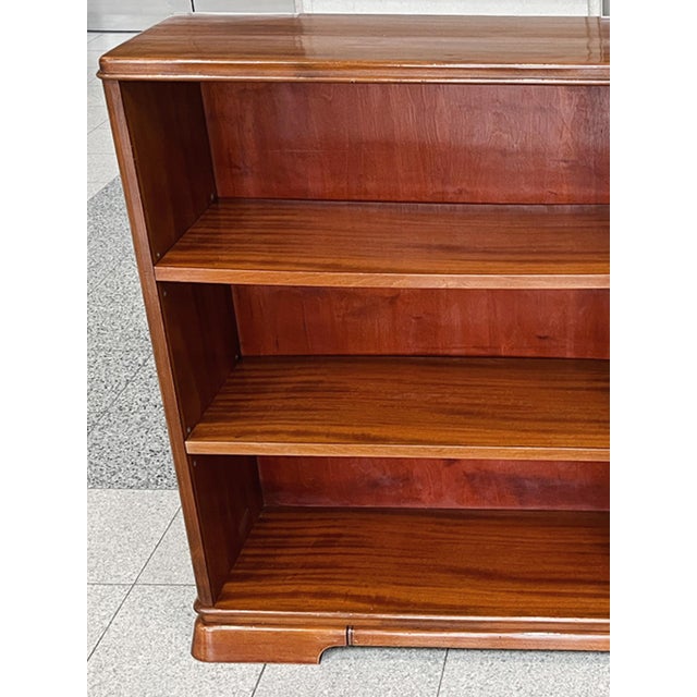 Wood 1960s Danish Modern Mahogany Bookcase For Sale - Image 7 of 18