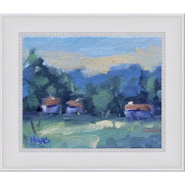 Quiet Places & Desertscapes — Hidden Valley Original oil painting by Lisa Haas Eckle, 5 x 4 miniature unframed on canvas...