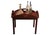 Victorian Military Campaign Mahogany and Brass Butlers Tray Table, Set of 2 For Sale - Image 4 of 14