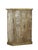 Wood Antique Indian Painted Teakwood Armoire For Sale - Image 7 of 7