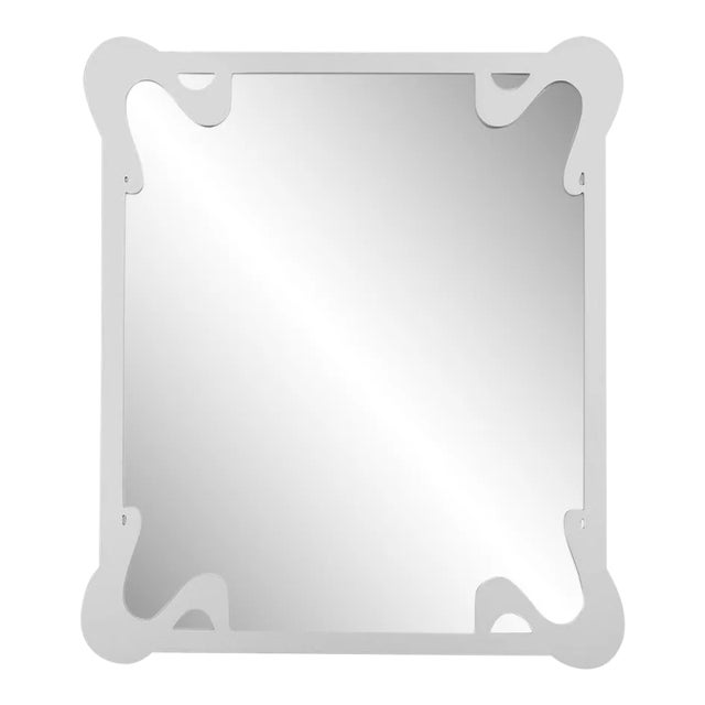 Fleur Home Carnival St. Roch Rectangle Mirror in Graytint, 30x40 For Sale